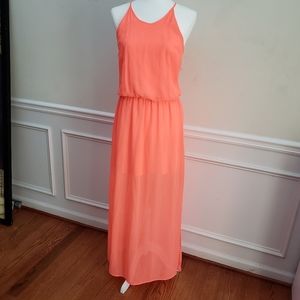 Charlotte Russe Pink Maxi Dress